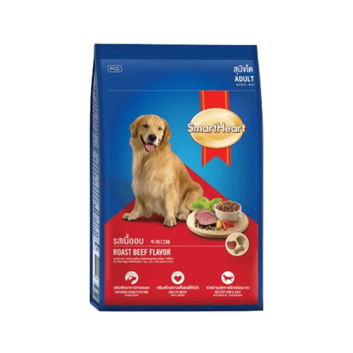 Smart Heart Dog Food Roast Beef Flavour 20kg