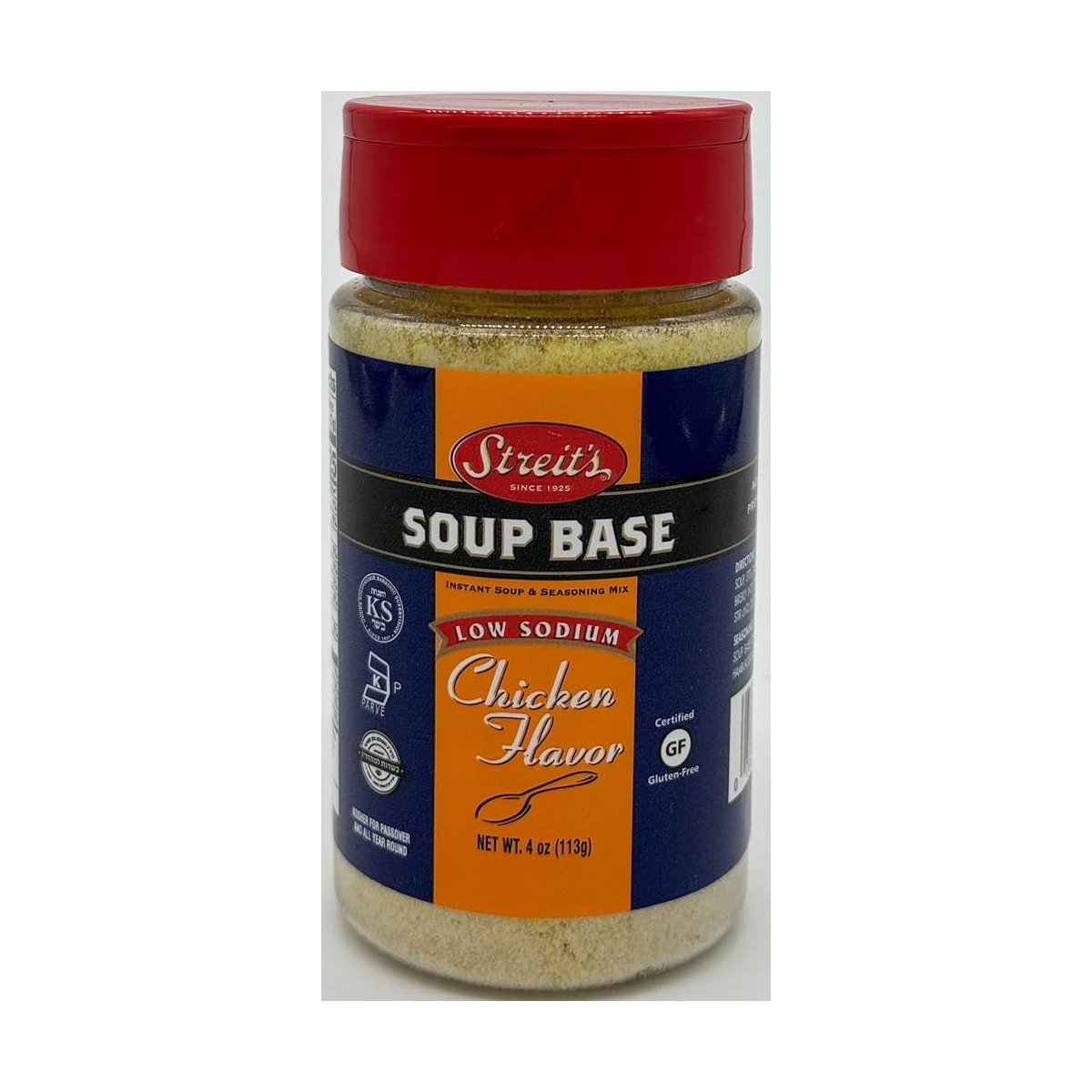 Streit's, Soup Base Chicken Flavor Low Sodium, Case Of 6, 5 oz