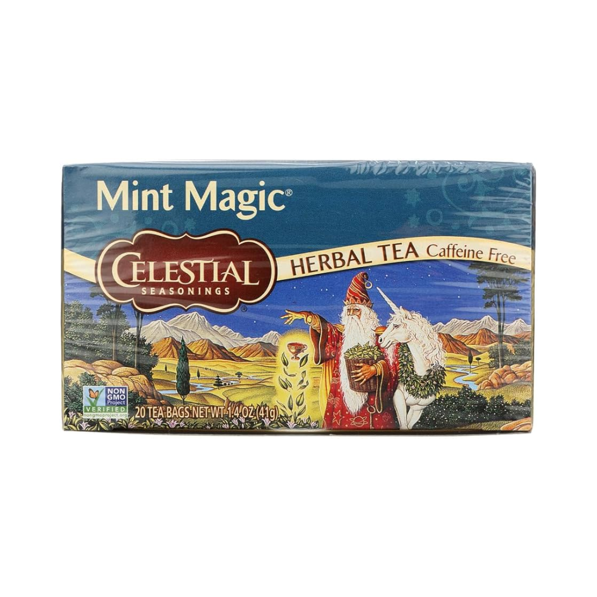 Celestial Seasonings, Mint Magic Herbal Tea, Case Of 6, 20 bag