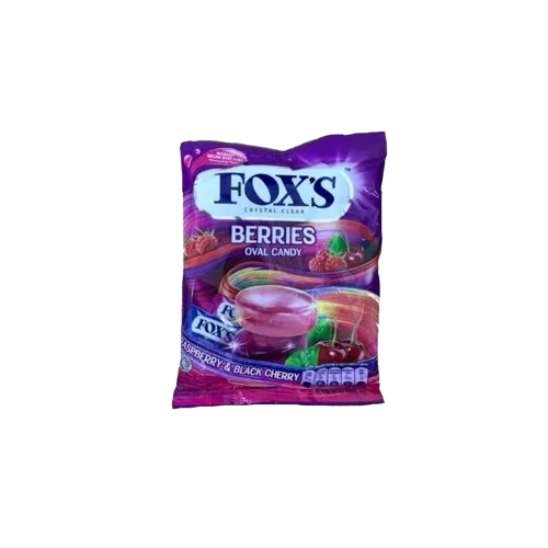 Fox Oval Candy Berries 125g