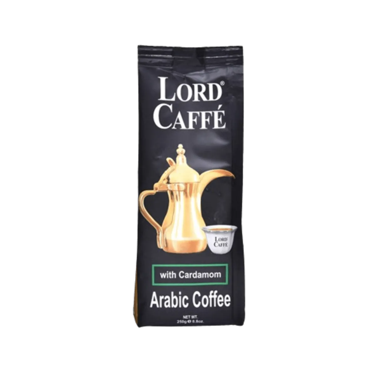 Lord Caffe Arabic Coffee With Cardamom 250g