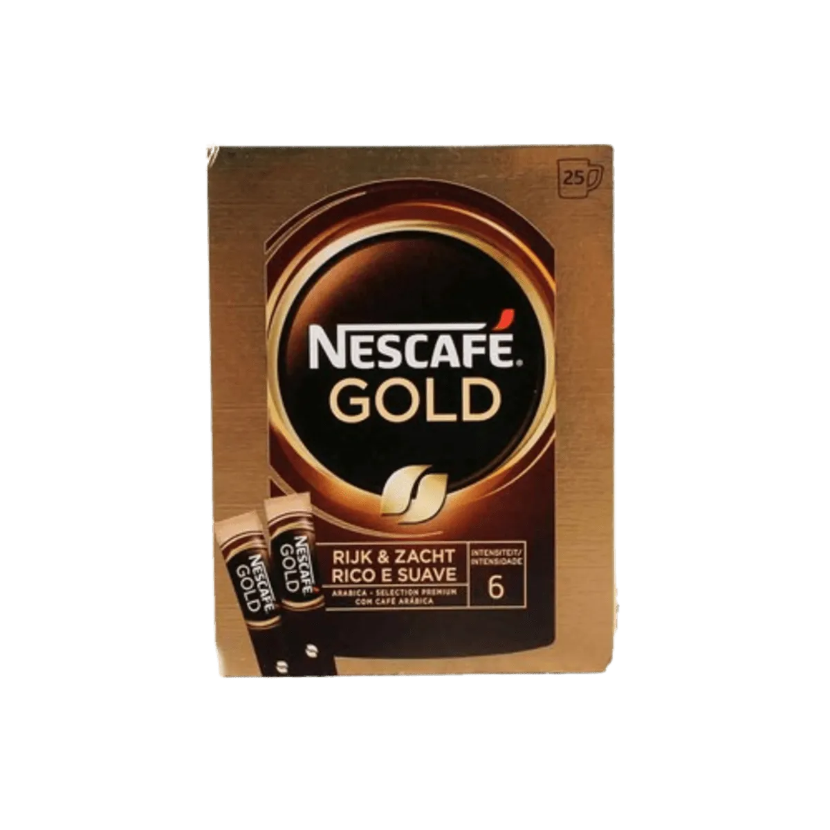 Nescafe Gold Rijk & Zacht Rico e Suaver 25 Sachets