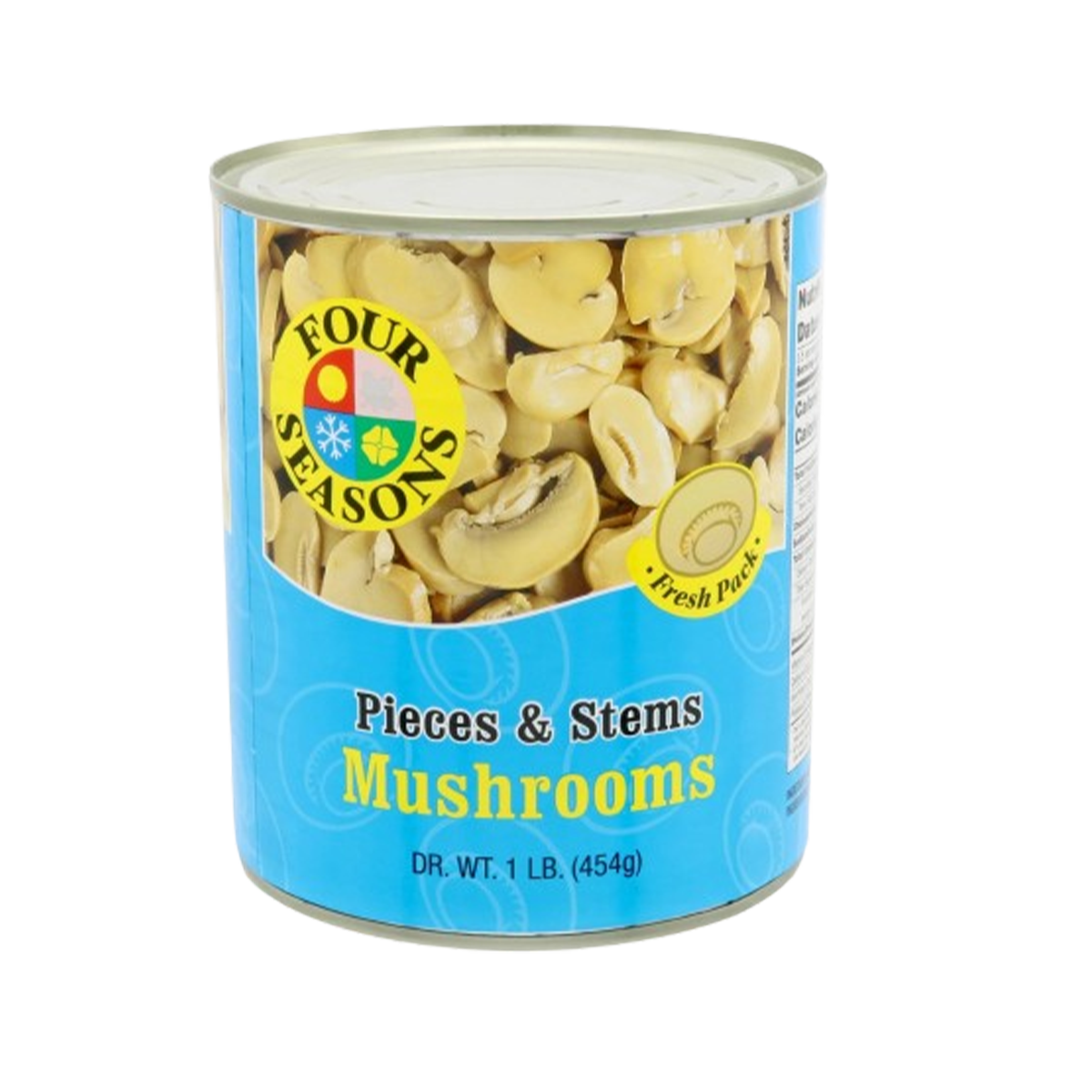 MW Polar Four Season Pieces and Stems Mushrooms - Pack of 12 - 16 oz.