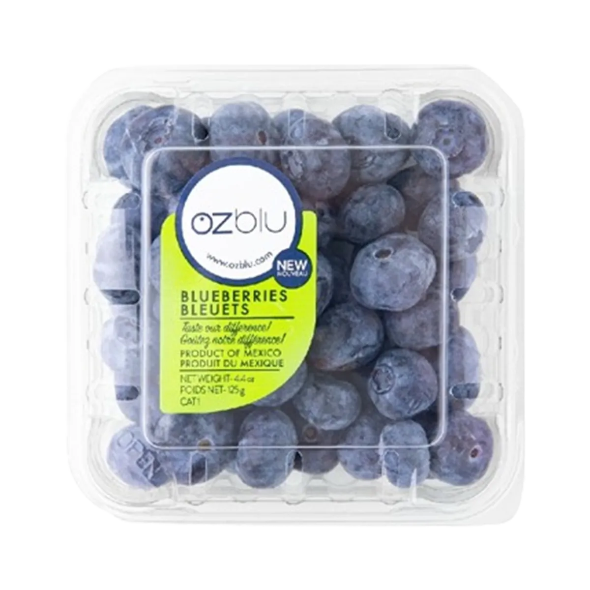 Ozblu Fresh Blueberries 125g