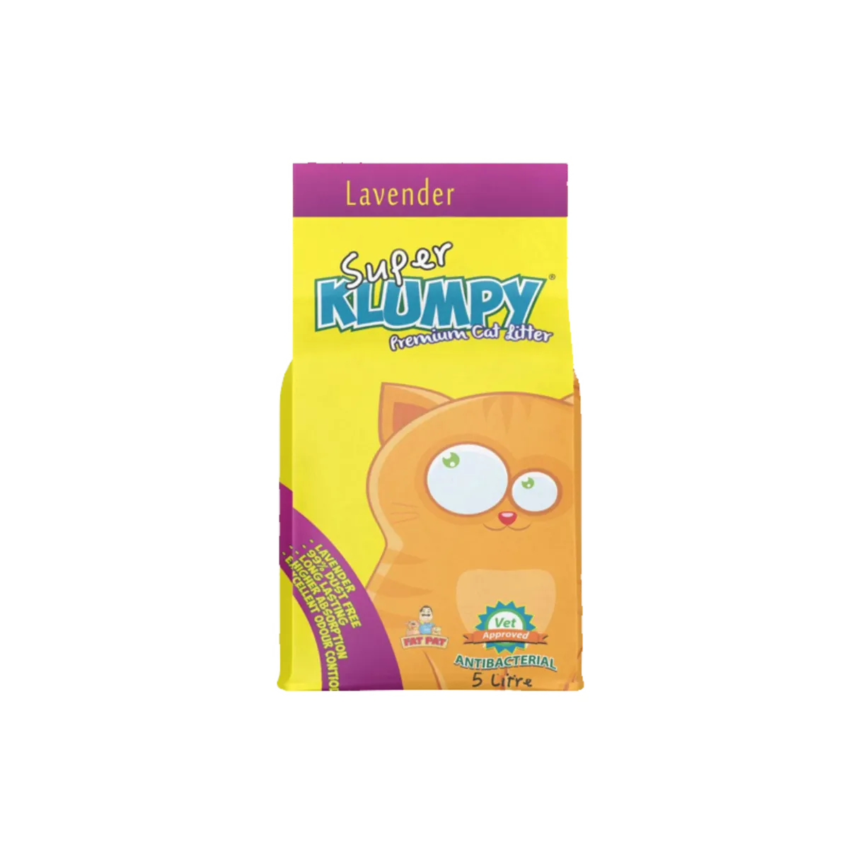 Klumpy Cat Litter Super Lavender 5kg