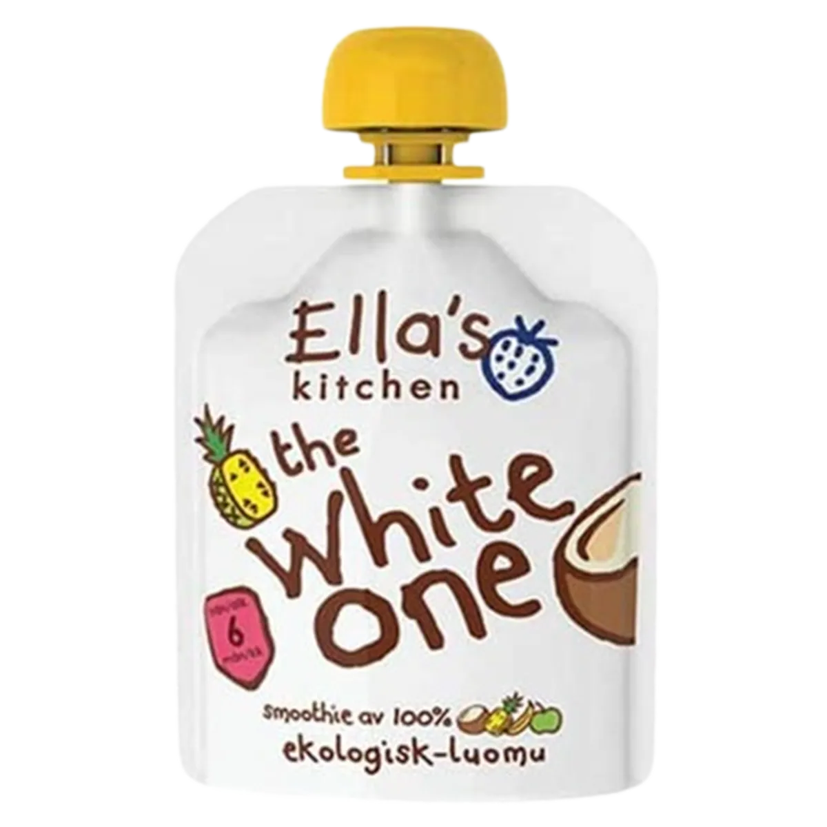 Ellas Kitchen Organic The white One Squished Fruits 90g