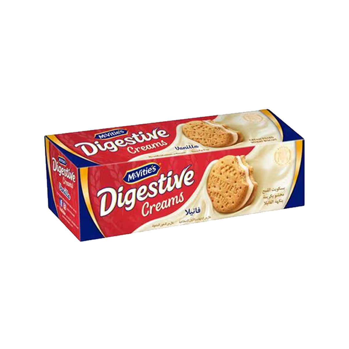 Mcvities Digestive Biscuit Vanilla Cream 100Grm