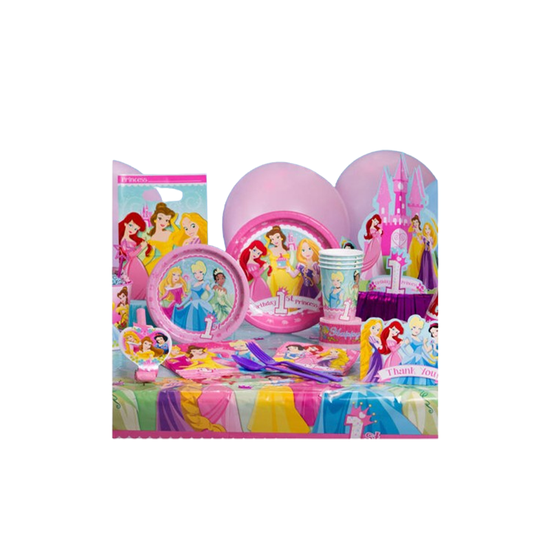 Princess Party Birthday Party Supply Set