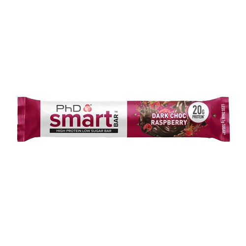 PhD Smart Bar Dark Choc Raspberry 64g