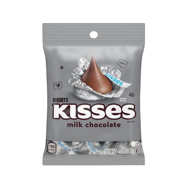 Hershey Milk Chocolate Kisses Bag 137g