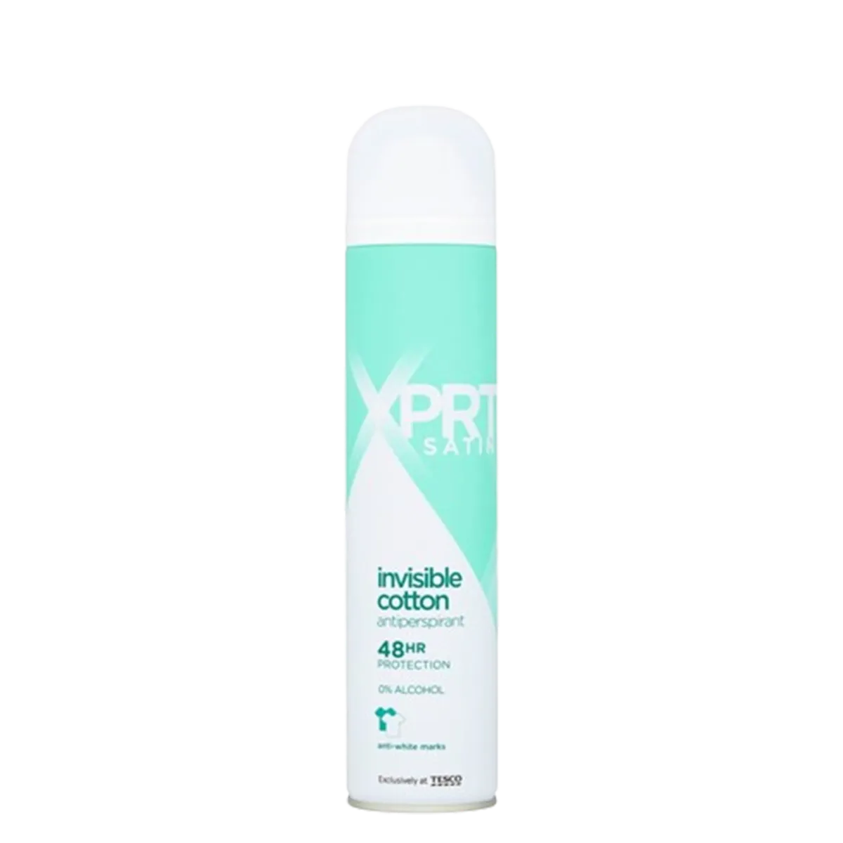 Tesco Xprt invisible cotton 0% Alcohol