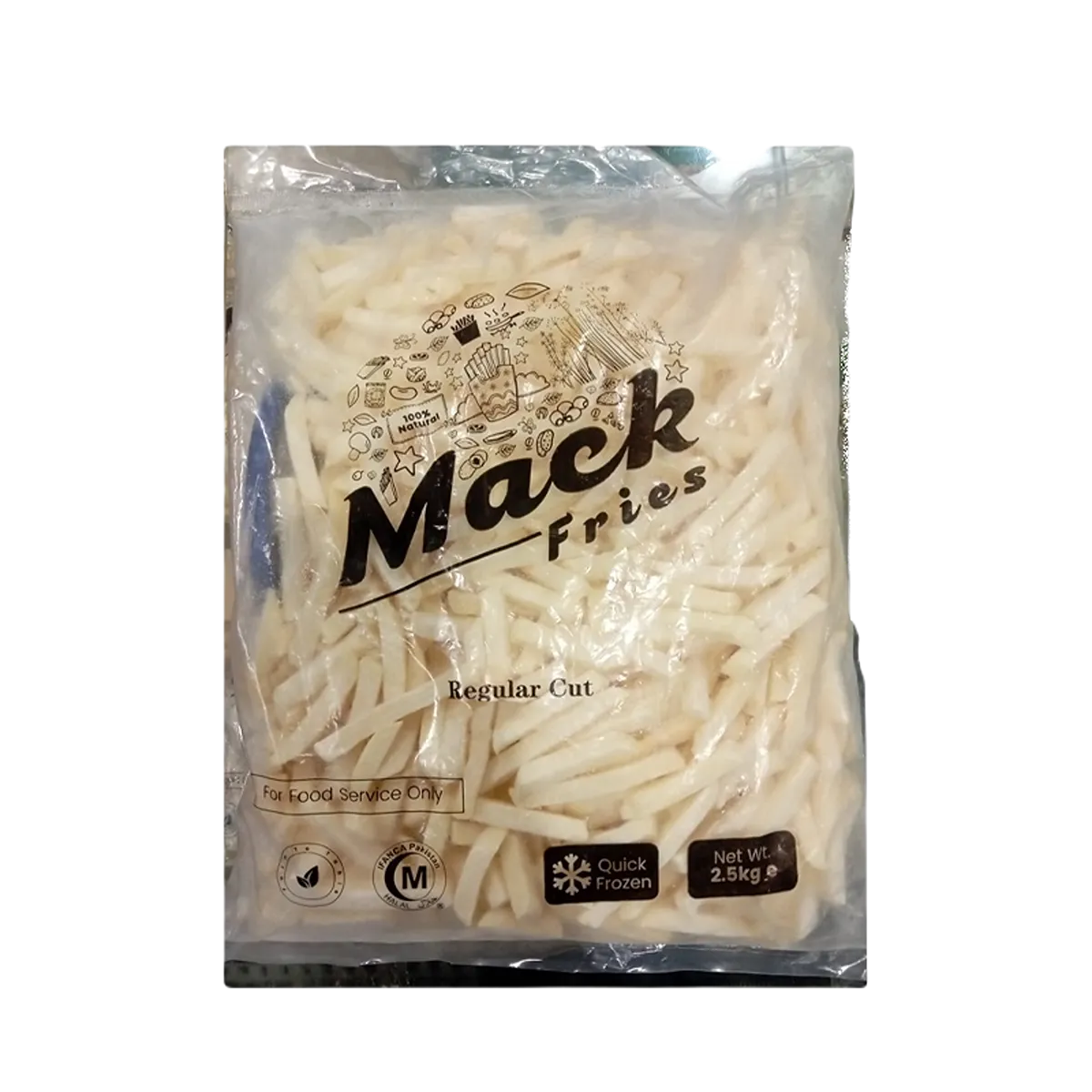 Mack Fries 6*6mm 2.5kg