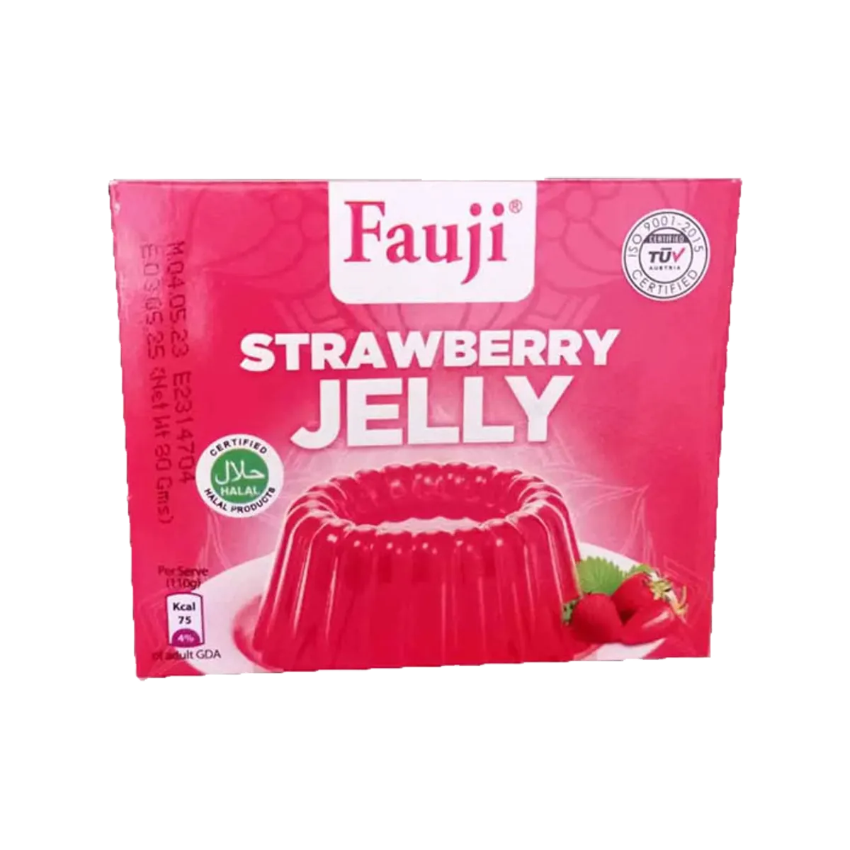Fauji strawberry jelly 80gm