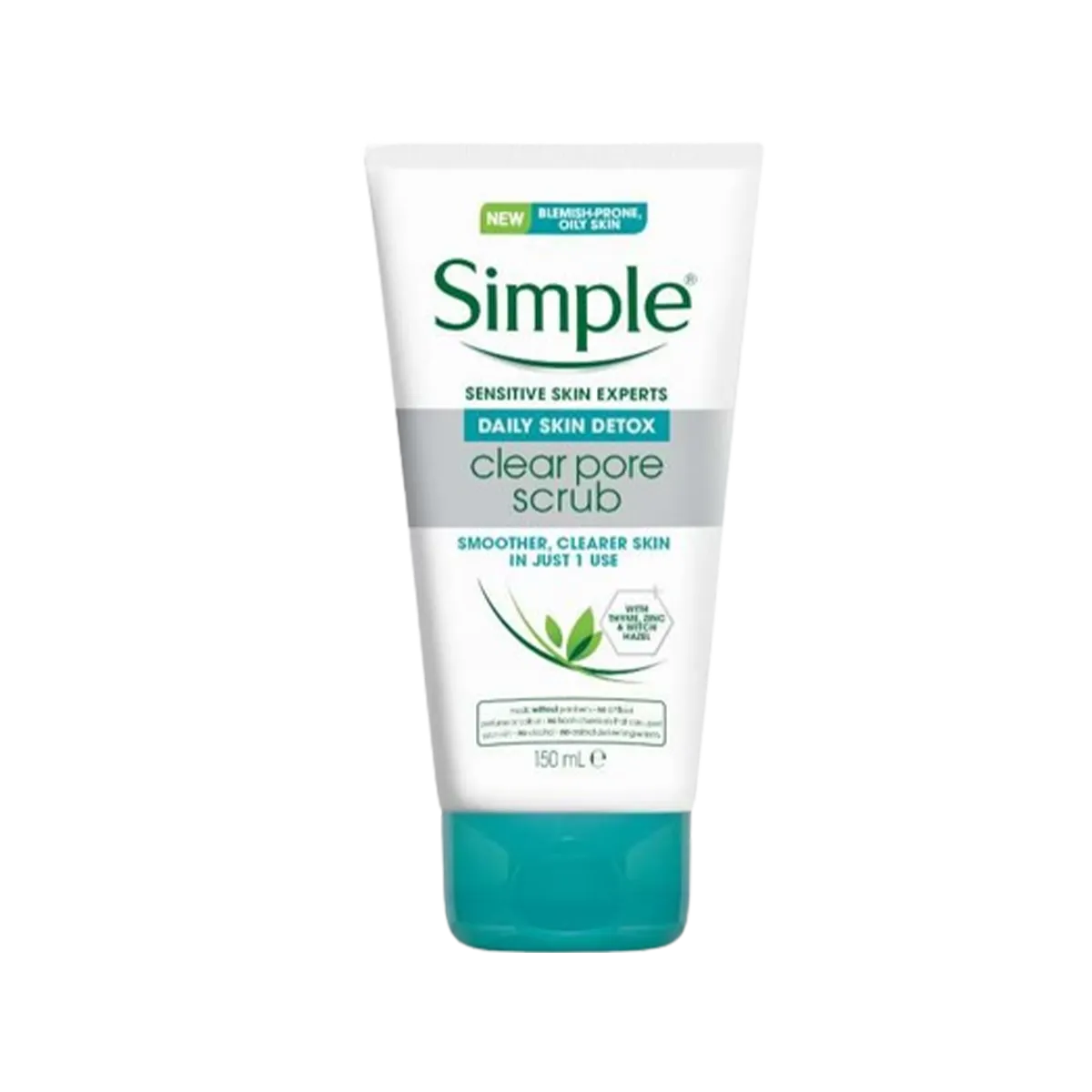 Simple Daily Detox Clear Pore Scrub 150ml