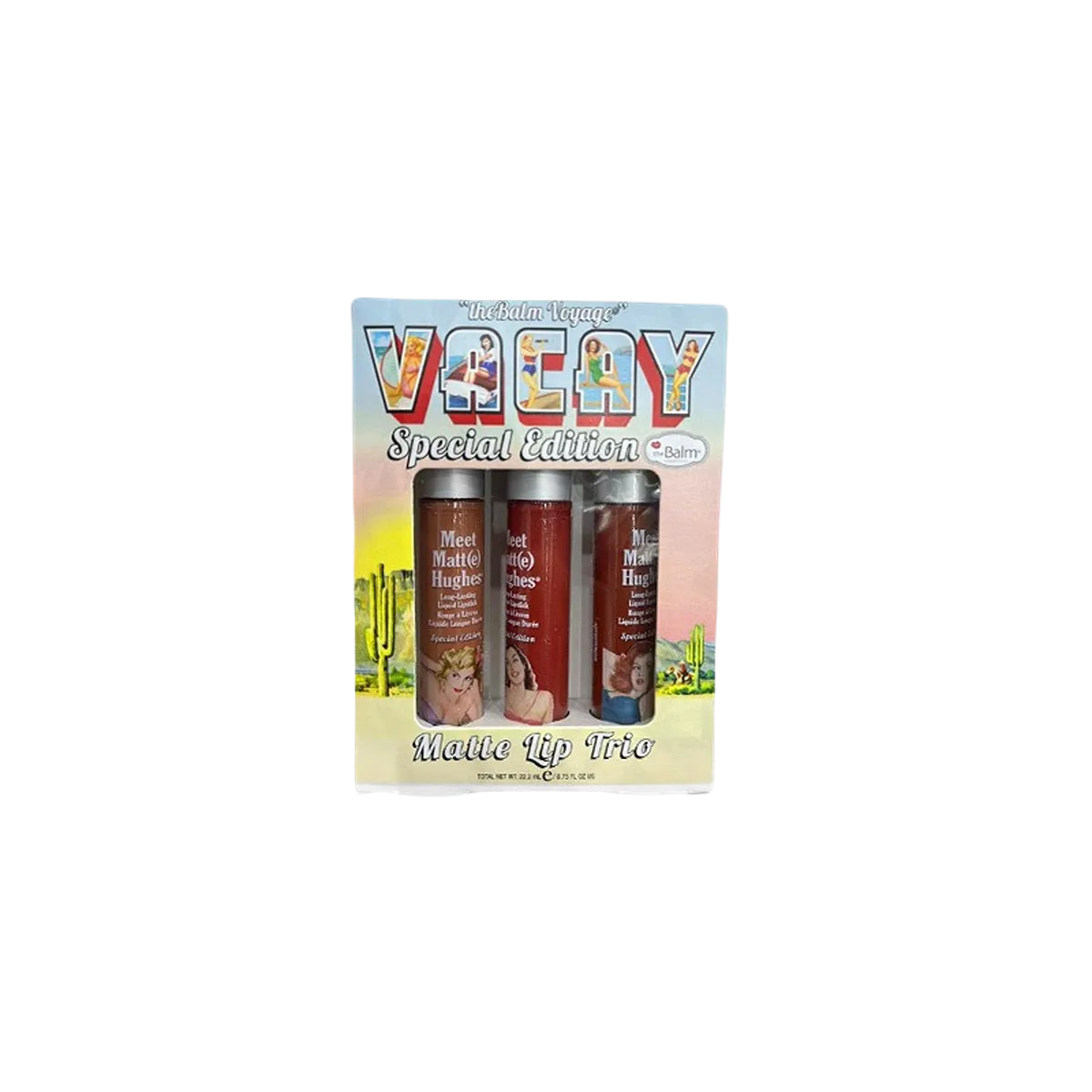 The Balm Voyage Special Edition Meet Matt Lipstick Set