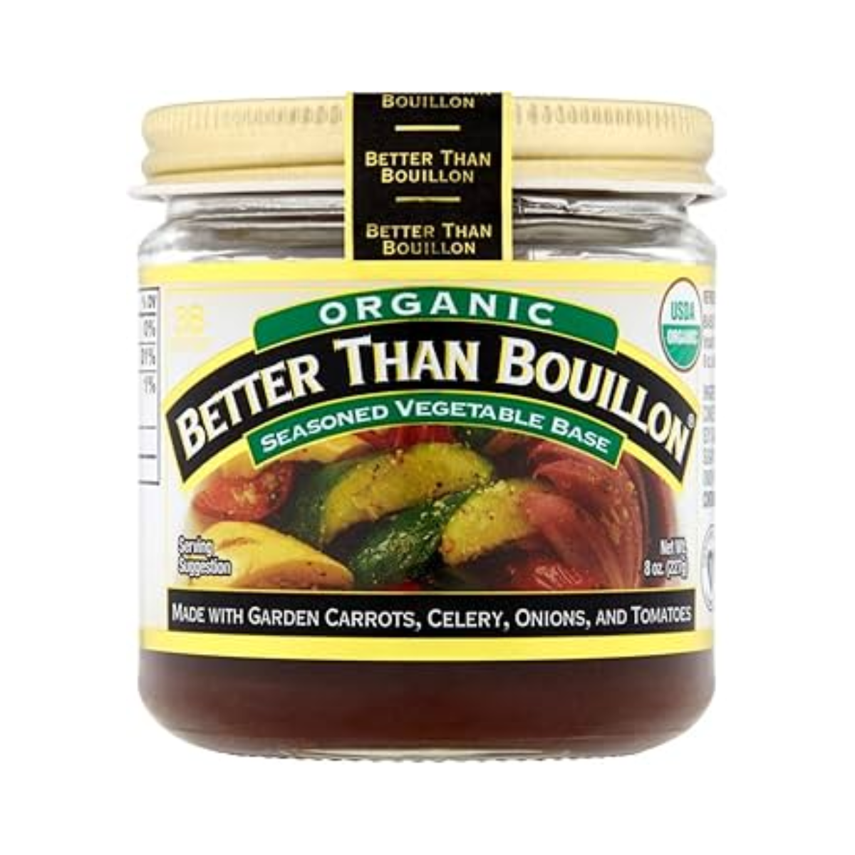 Better Than Bouillon, Organic Seasoned Vegetable Base, Case Of 6, 8 oz