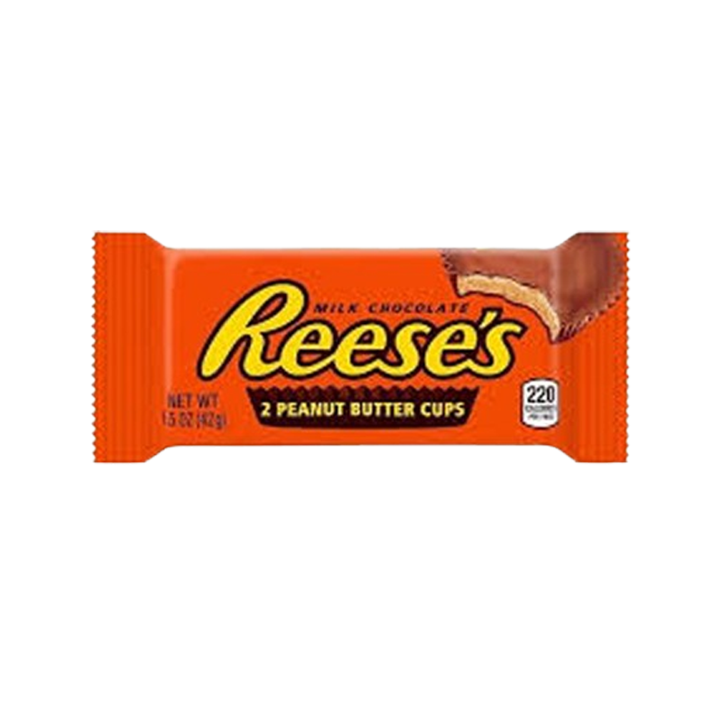 Reeses Peanut Butter Cups 2 Pack 42g