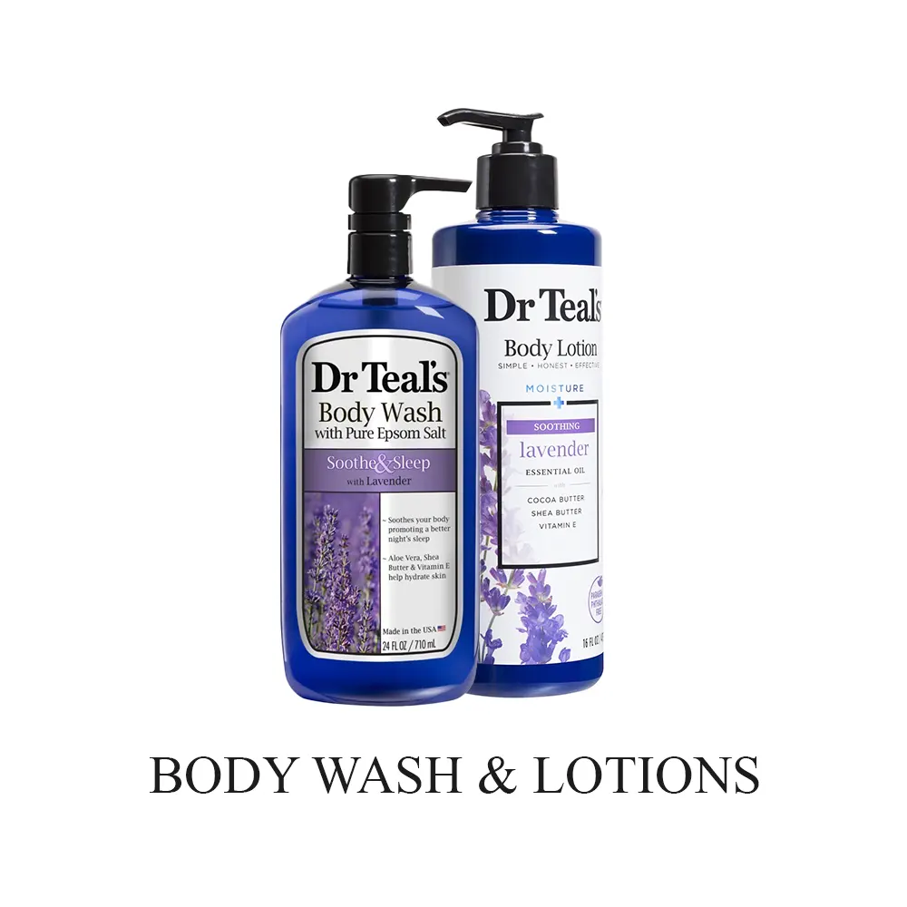 Body Wash & Lotions