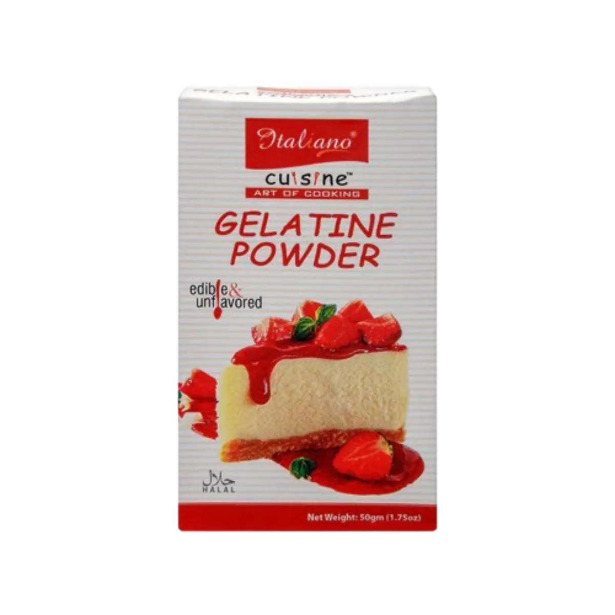 Italiano Gelatin Powder 50g