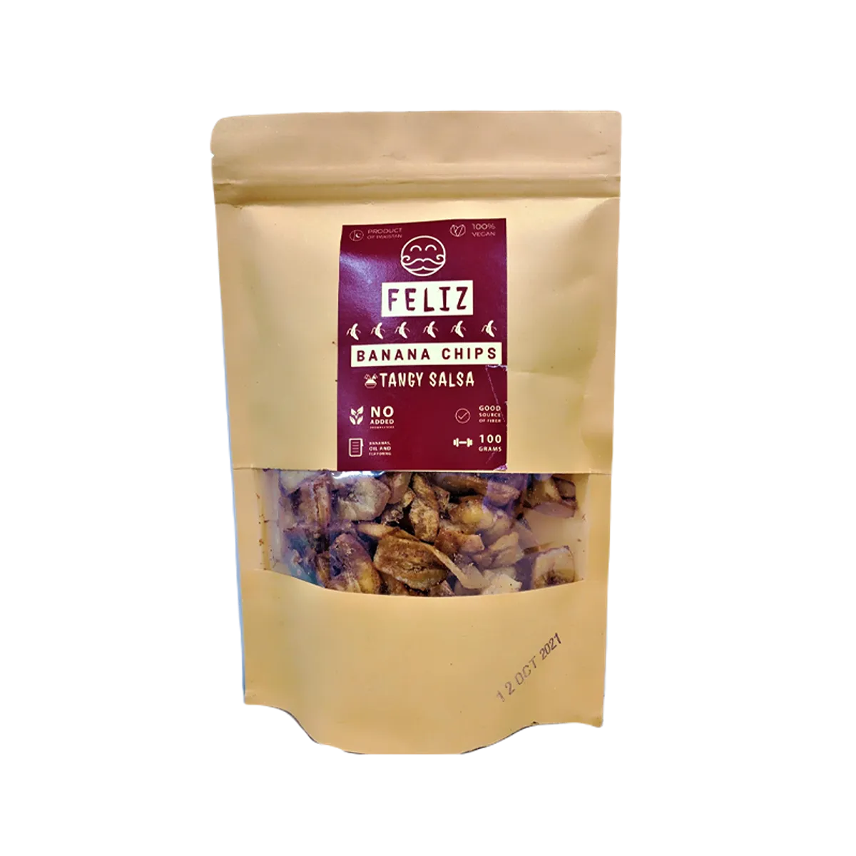 Feliz Banana Chips Tangy Salsa 100g