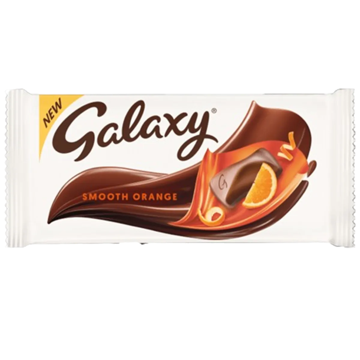 Galaxy Smooth Orange Bar 110g