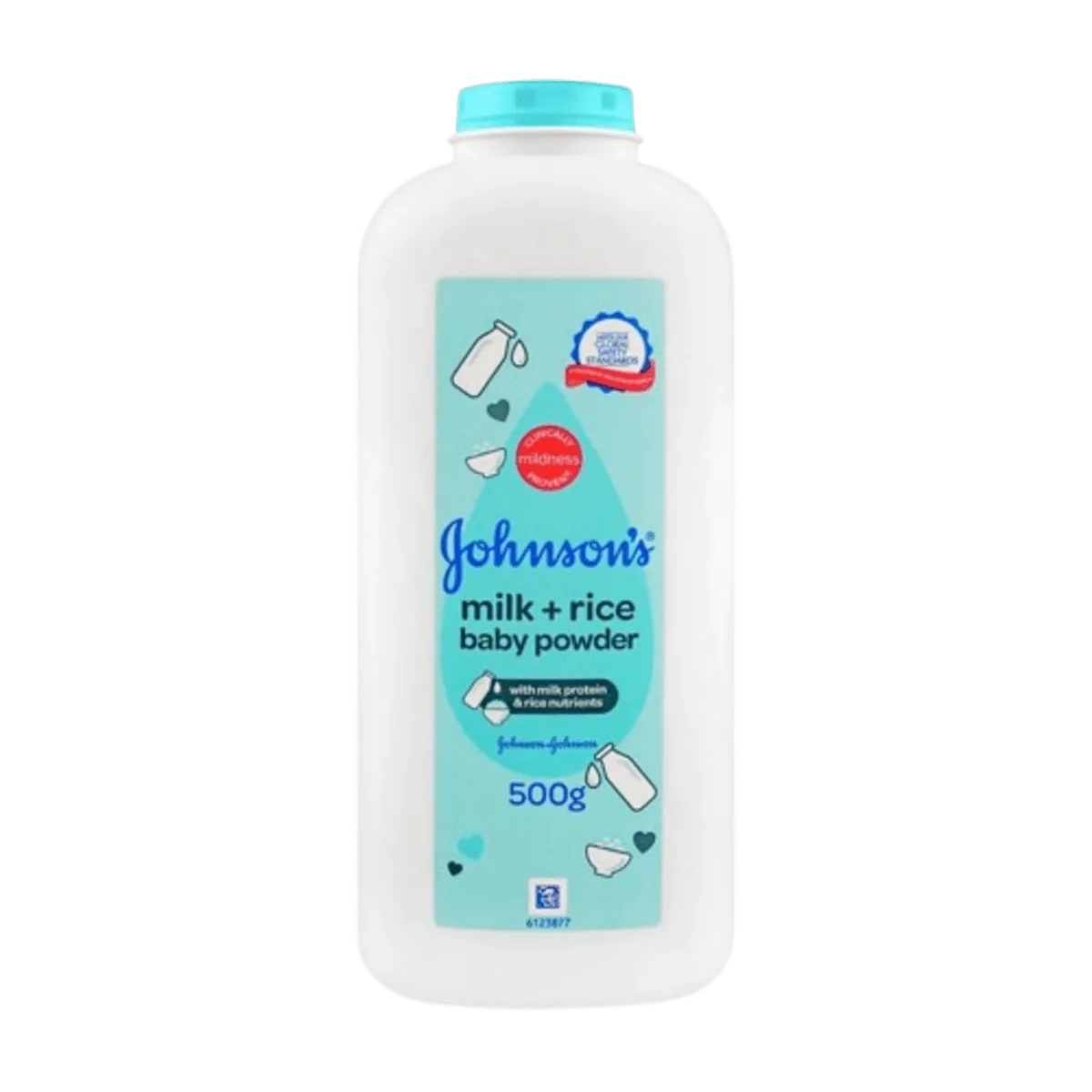 Johnsons Milk+ Rice Baby Powder 500gm