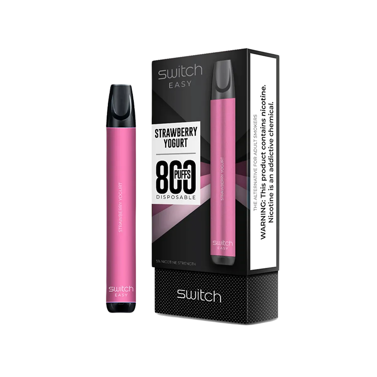 Switch Easy Strawberry Yogurt 800 Puff