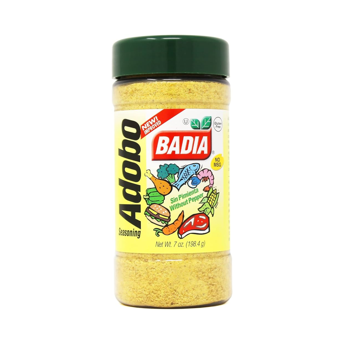 Badia Adobo without Pepper, Case Of 6, 7 oz