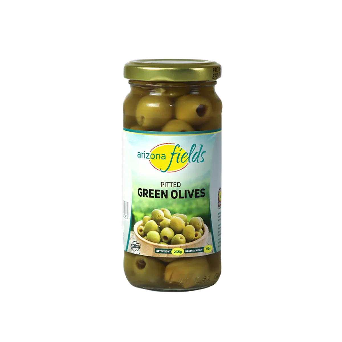 Arizona Fields Pitted Green Olive 430g