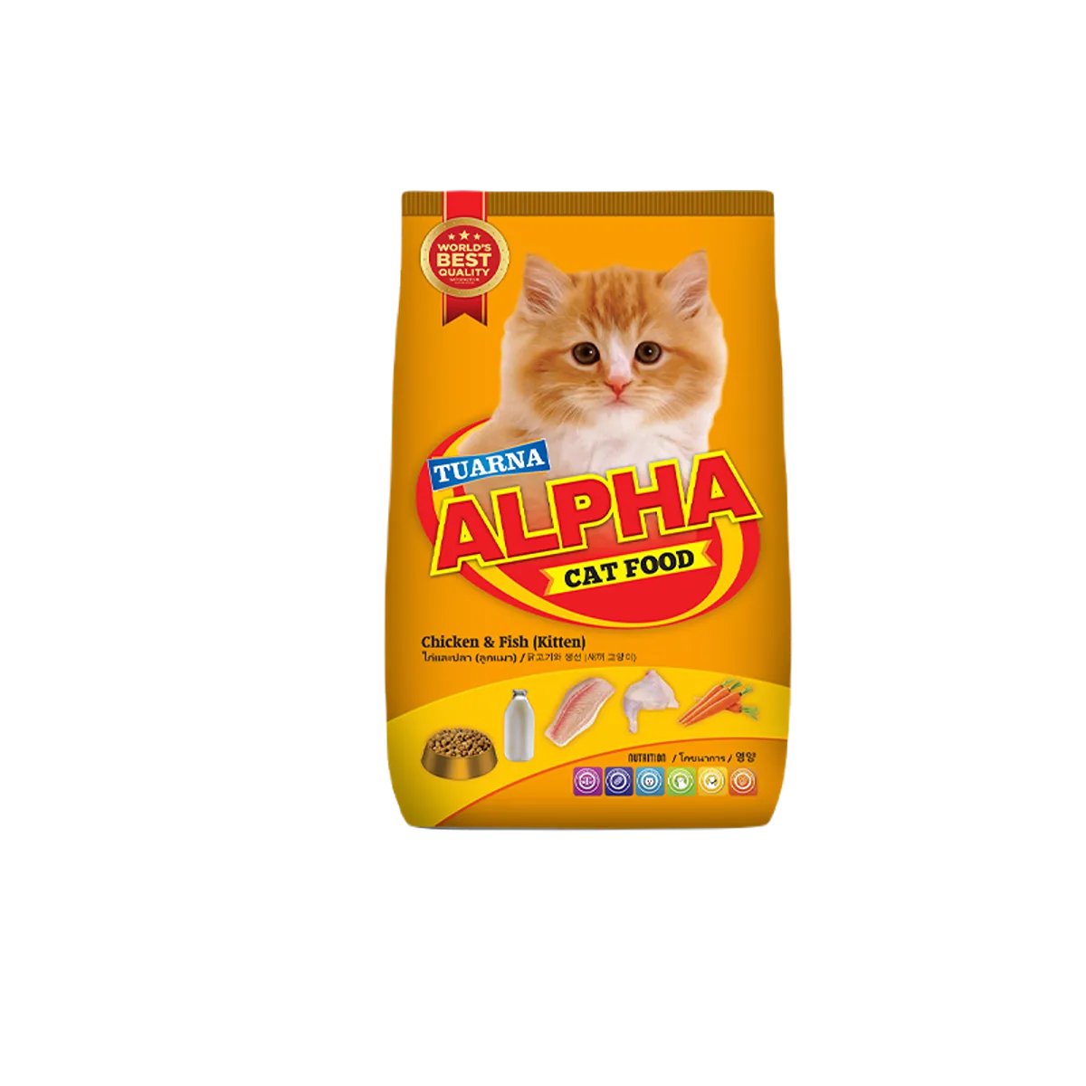 Tuarna Alpha Cat Food Chicken & Fish 1300g