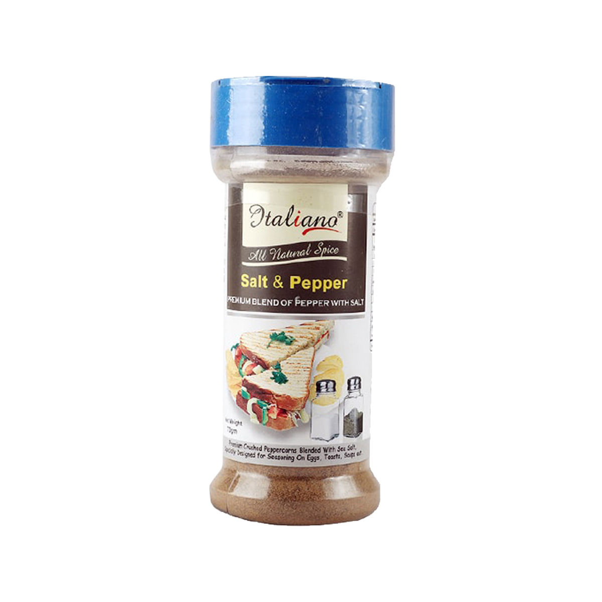 Italiano Salt & Pepper Powder Bottle 70g