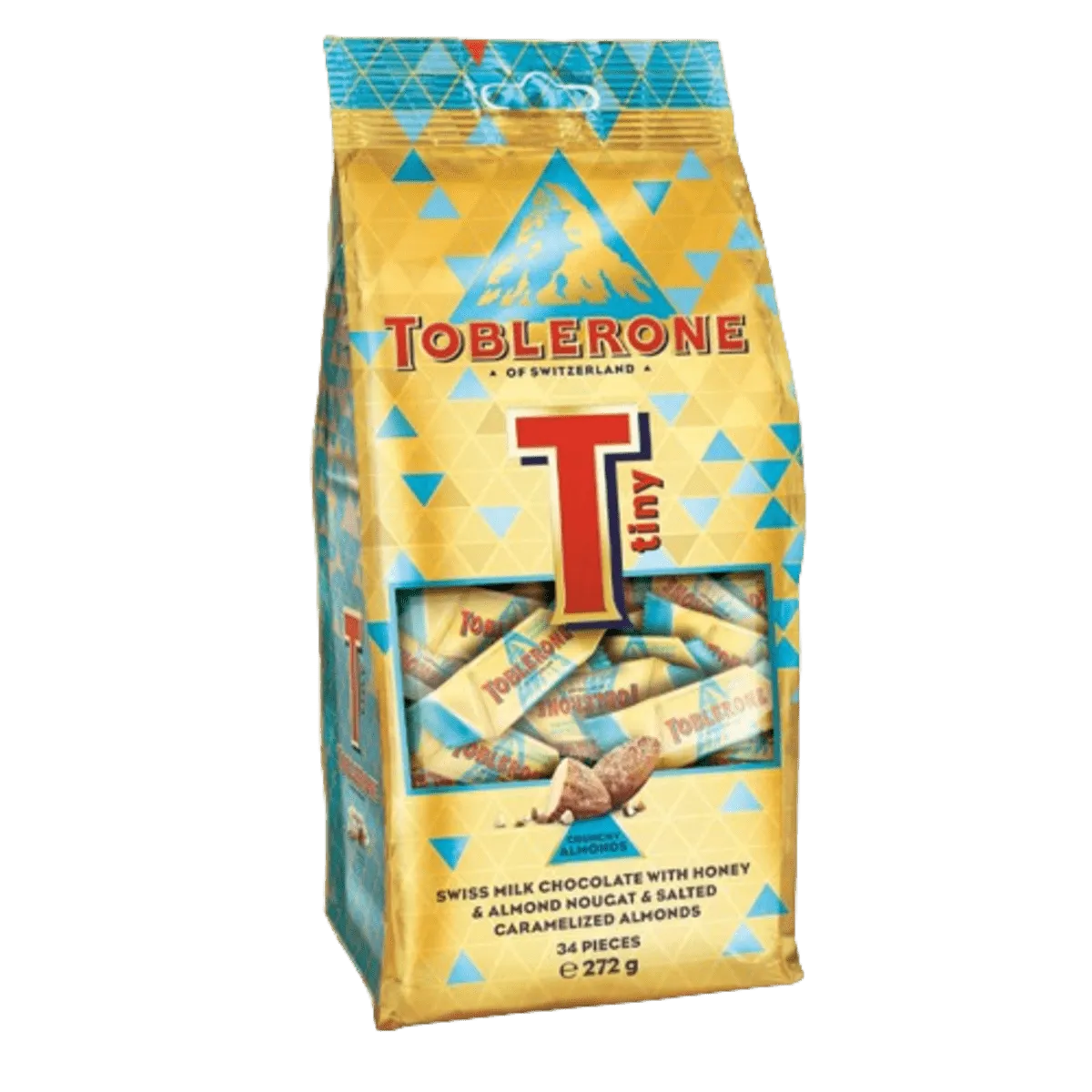 Toblerone Tiny Minis Crunchy Almonds Bag 272g