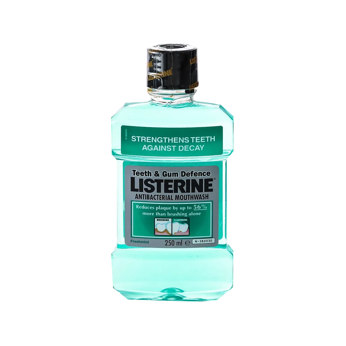 Listerine Mouthwash Teeth & Gum Defence Freshmint Antibacterial