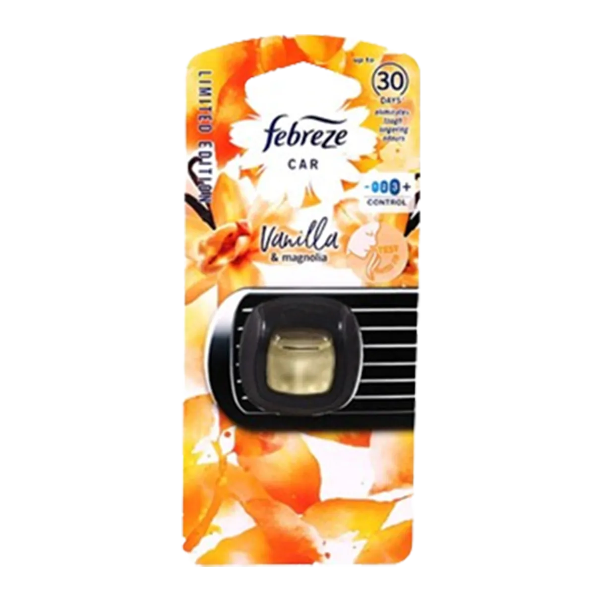 Febreze Car Freshener Vent Clip Freshener Vanilla 2ml