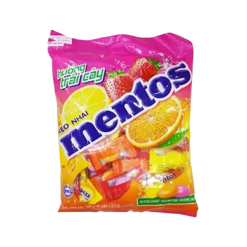 MENTOS CHEWY ORANGES 40X135G -