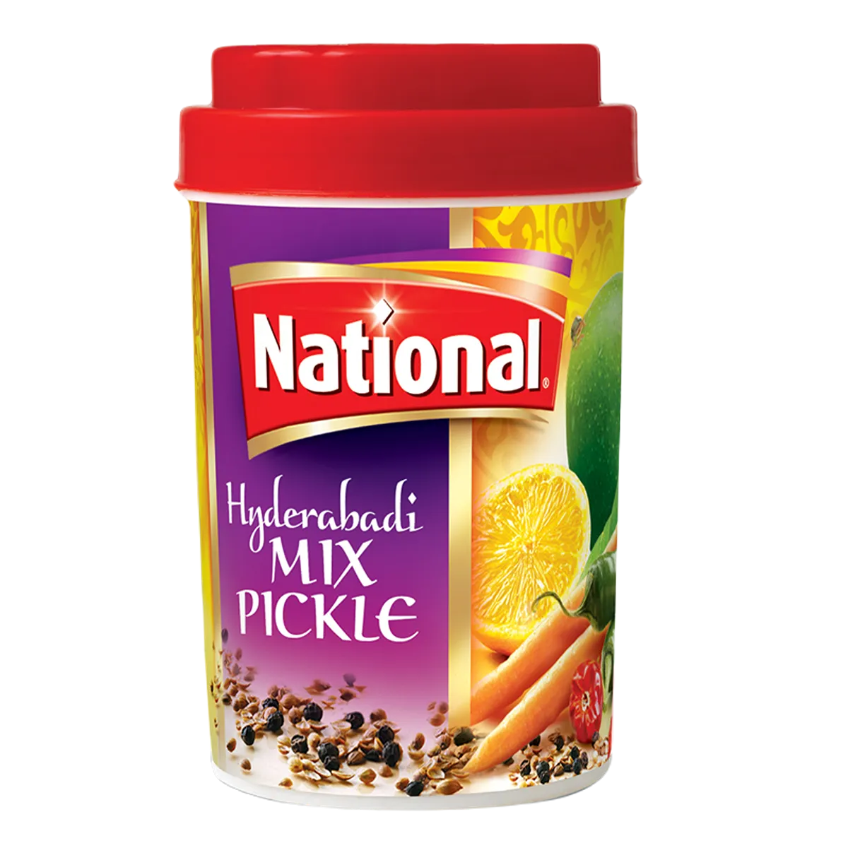 National Hyderabadi Mix Pickle 370gm