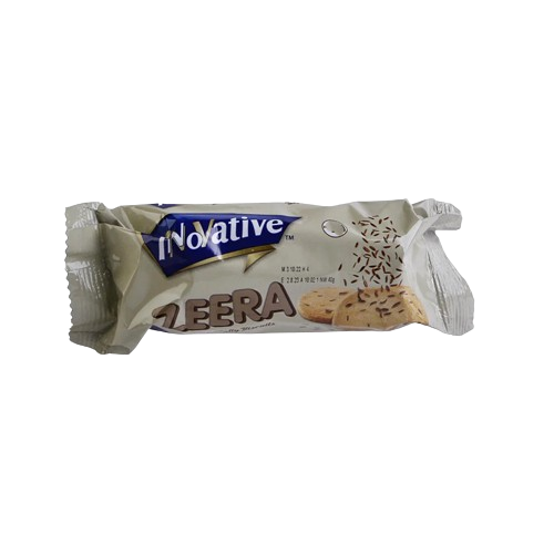 Inovative Zeera Biscuits Half Roll 59.5g