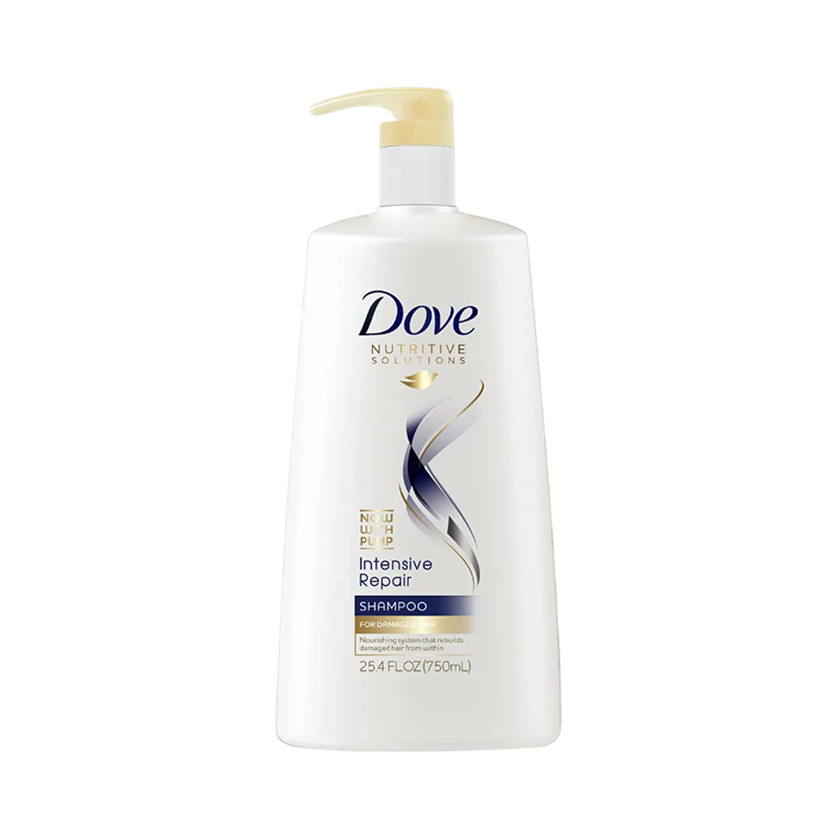 Dove Nutritive Solutions Shampoo with Pump, 25.4 oz 750ml