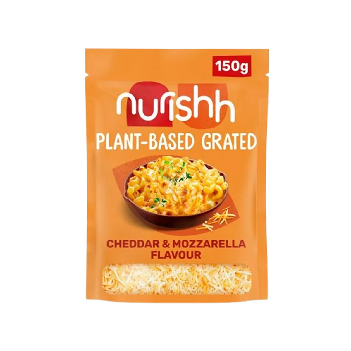 Nurishh Vegan Shredded Cheddar & Mozzarella - 150G