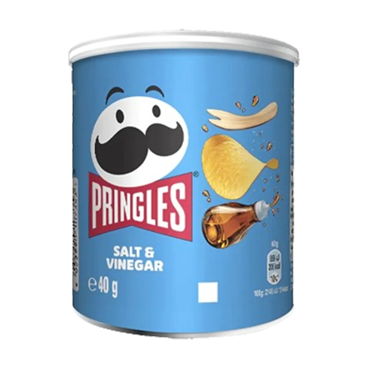 Pringles Salt And Vinegar Chips 40g