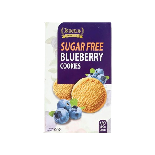 Kaers Sugar Free Blueberry Cookies 100g