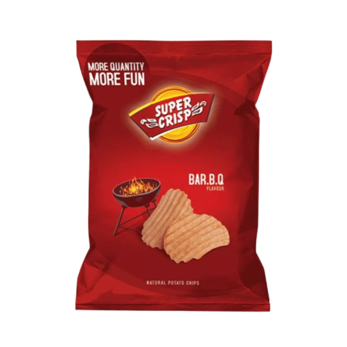 Super Crisp Bar B.Q Chips Large Pack