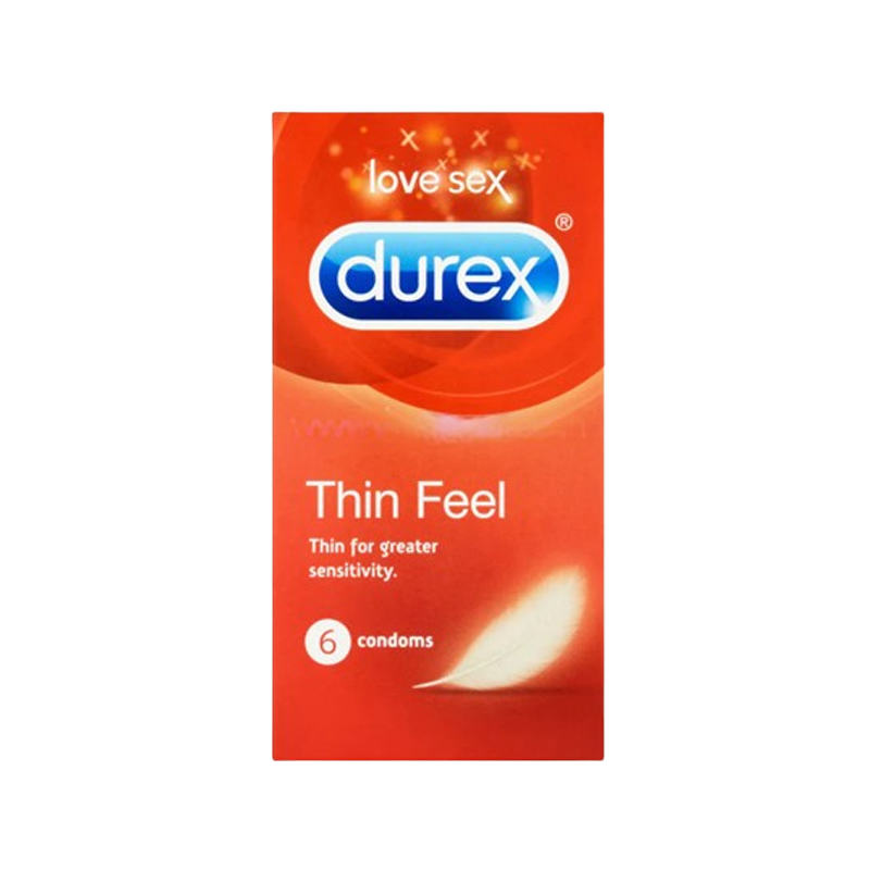 Durex Uk Condom 6 Pack Thin Feel