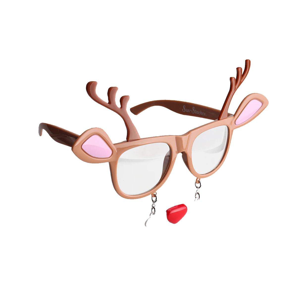 Sun-Staches Reindeer Sunglasses 1pc