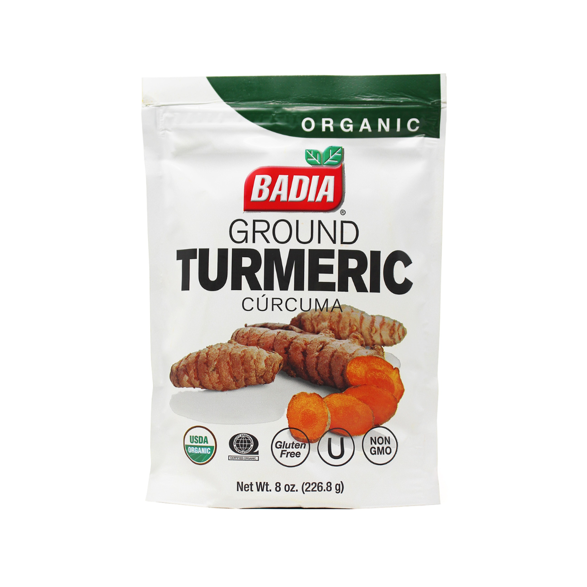 Badia, Organic Ground Turmeric, Case of 8, 2 oz
