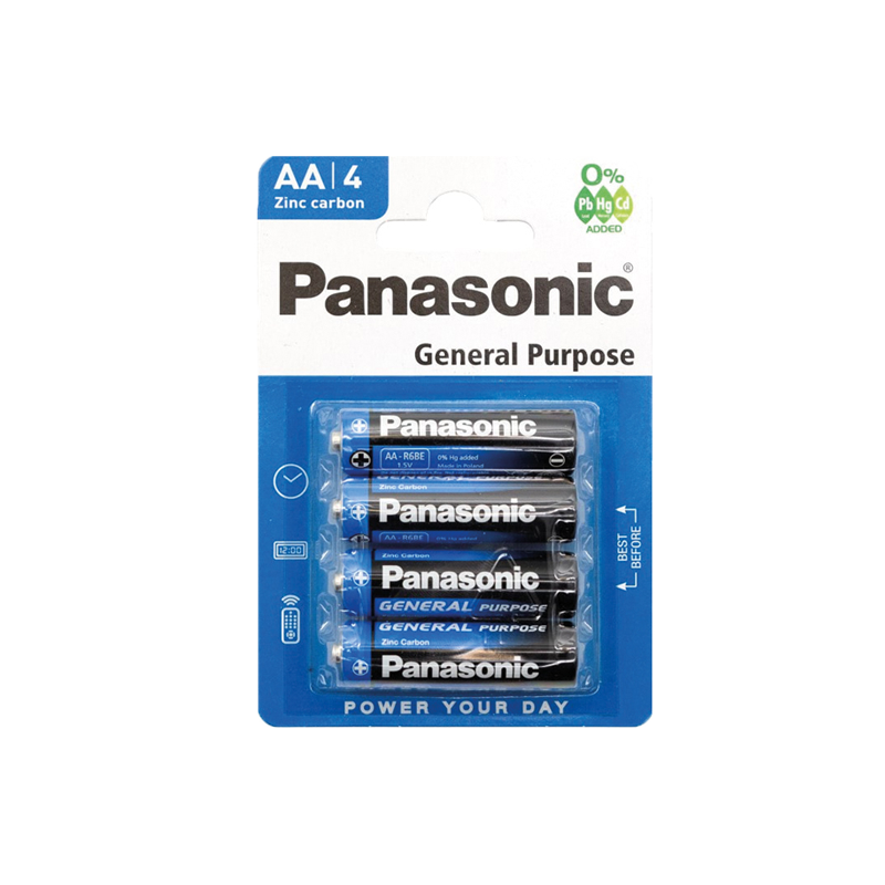 Panasonic AA Battery X4 5025