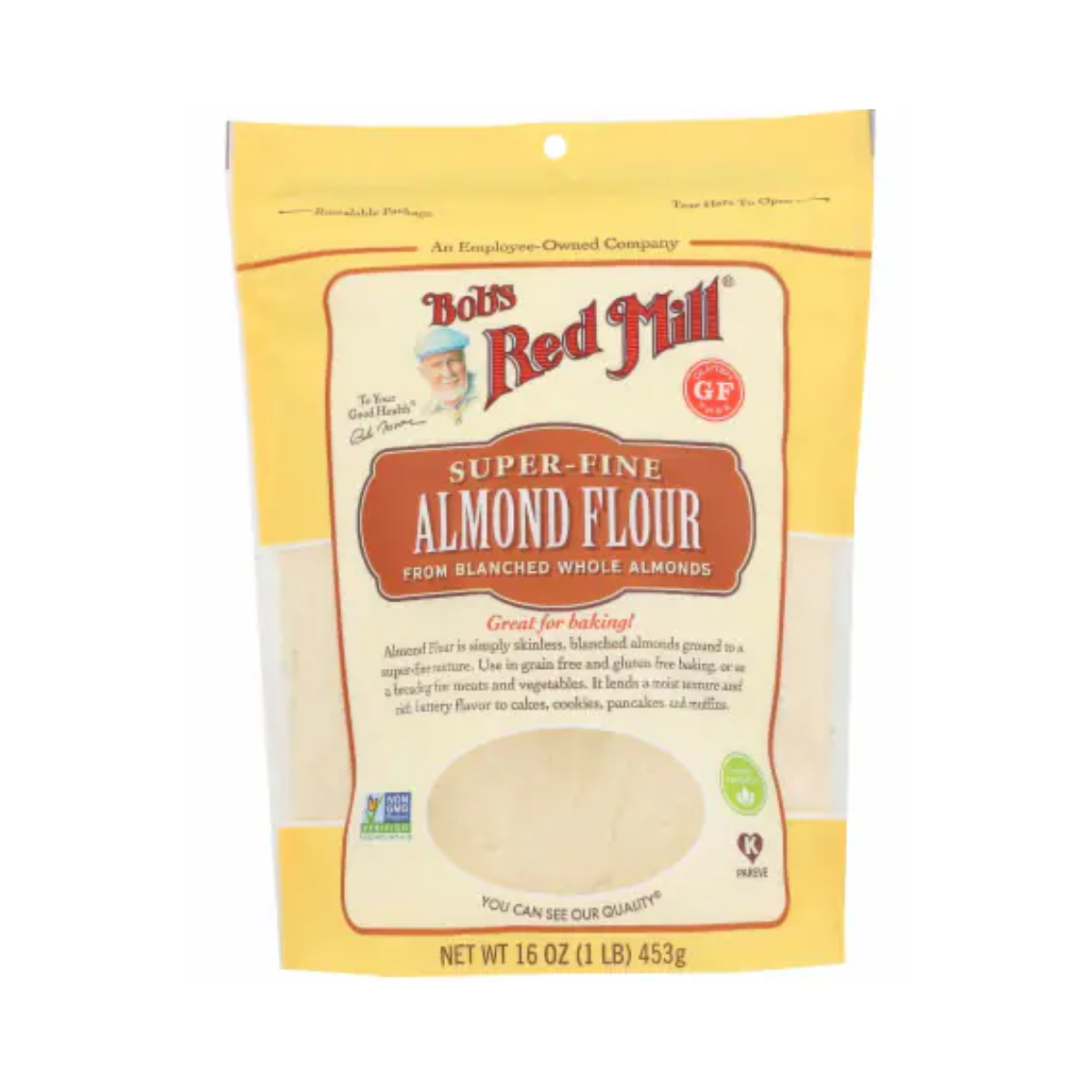 Bob's Red Mill, Flour Almond Blanched, Case Of 4, 16 oz