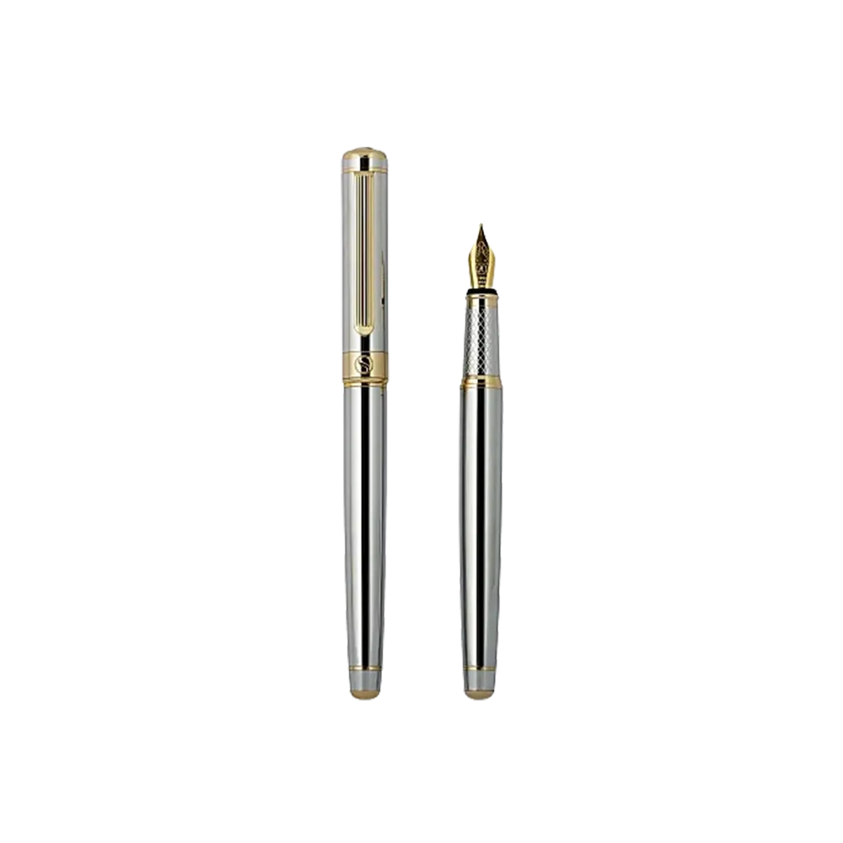 Scriveiner Heavy Pen Fountain Pen (Gold-Plated)  Stunning EDC Luxury Pen