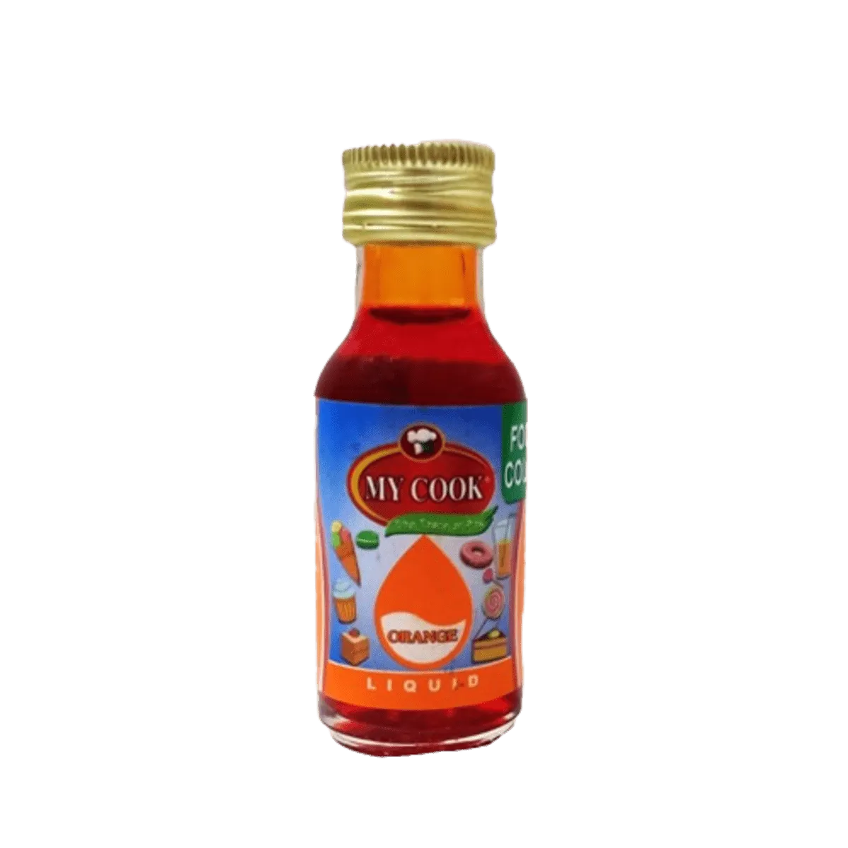 My Cook Black Orange Food Color 28ml
