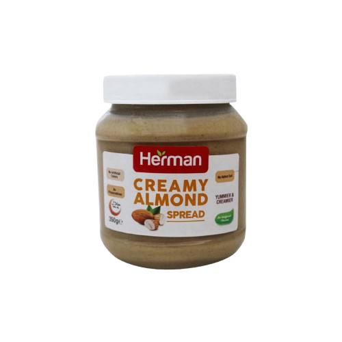Herman Creamy Almond Spread 350g